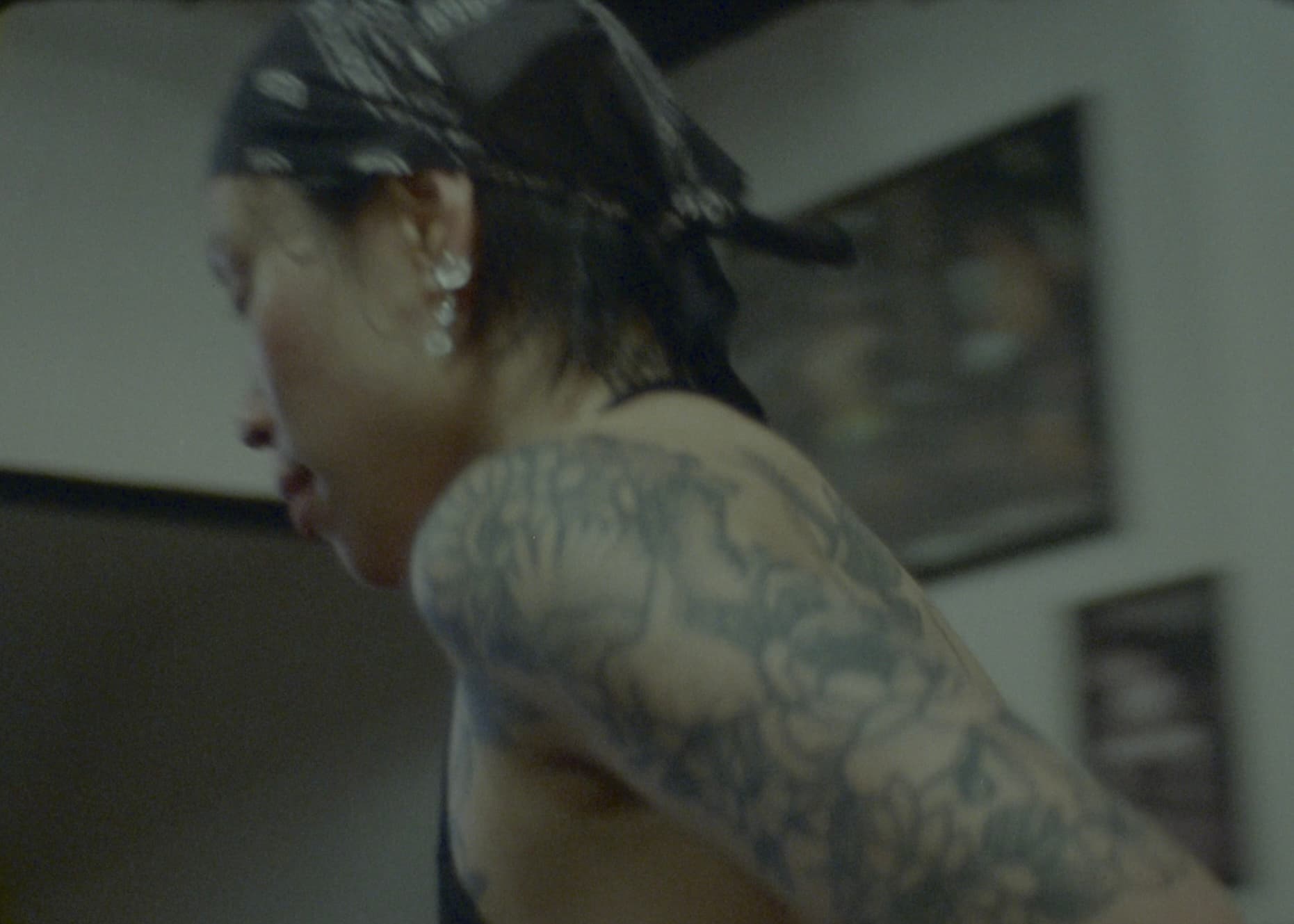 Mila Boudreau photograph - : ANGE SPARRING- 16MM STILLS